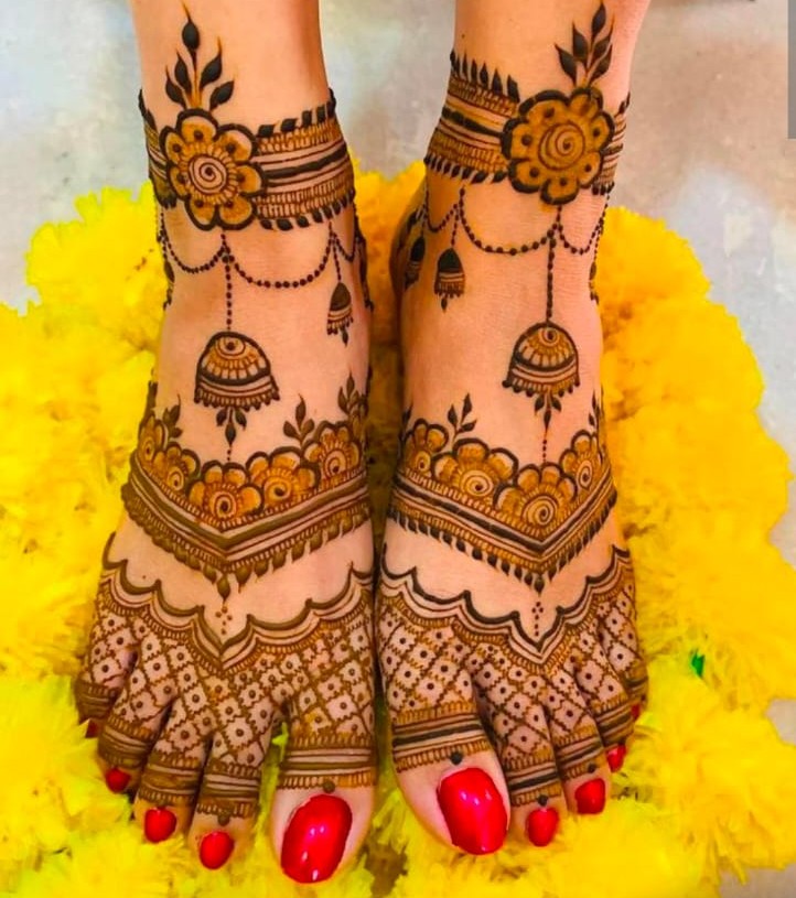 Leg & Feet Mehndi